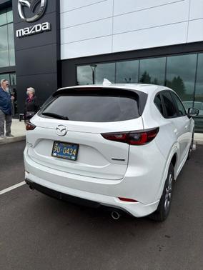 Rhodium White Metallic 2025 Mazda CX-5 2.5 S Select Package