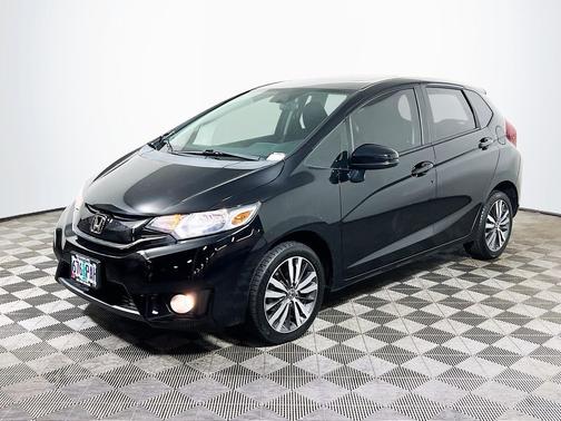 Aegean Blue Metallic 2017 Honda Fit EX