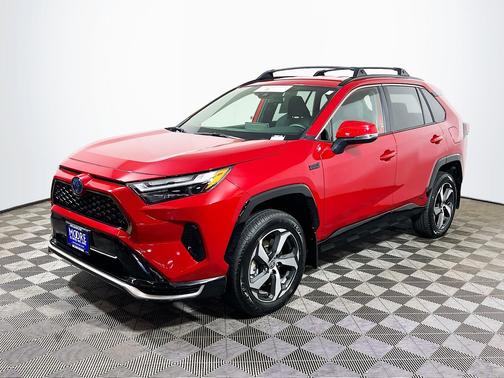 Supersonic Red 2023 Toyota RAV4 Prime SE