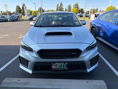 Ice Silver Metallic 2019 Subaru WRX STi