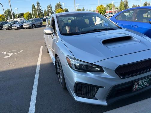 Ice Silver Metallic 2019 Subaru WRX STi