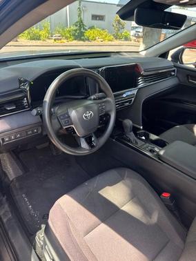 Midnight Black Metallic 2025 Toyota Camry LE