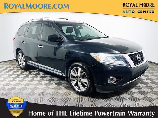 Magnetic Black 2015 Nissan Pathfinder Platinum