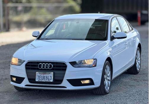Ibis White 2014 Audi A4 2.0T Premium