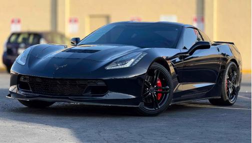 Black 2017 Chevrolet Corvette Stingray