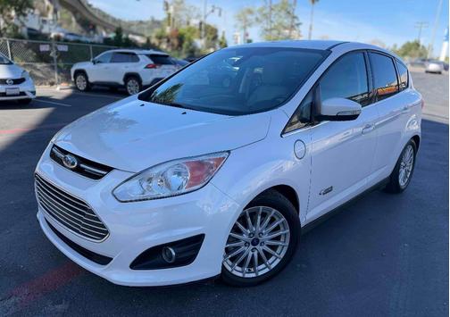 White Platinum Tri-Coat Metallic 2016 Ford C-Max Energi SEL