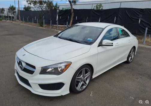 White 2014 Mercedes-Benz CLA-Class Base