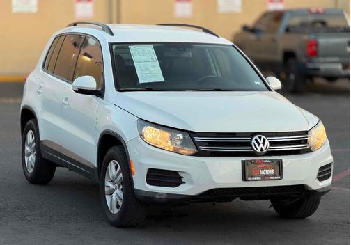 Pure White 2016 Volkswagen Tiguan S