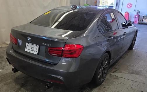 Gray 2016 BMW 340 i
