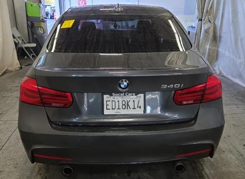 Gray 2016 BMW 340 i