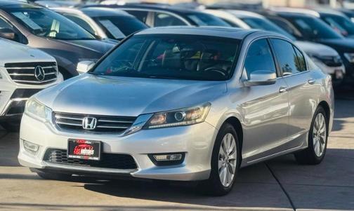Alabaster Silver Metallic 2013 Honda Accord EX-L