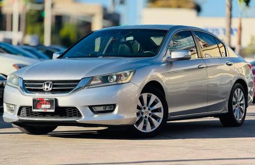 Alabaster Silver Metallic 2013 Honda Accord EX-L