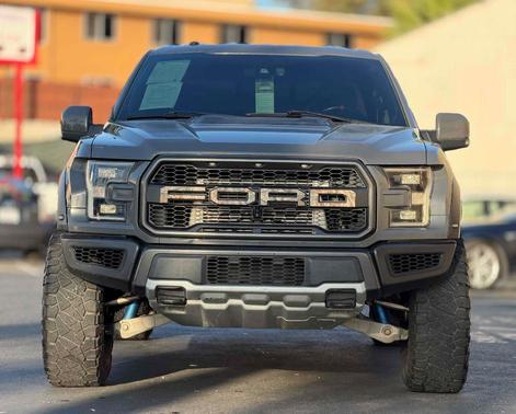 Gray 2018 Ford F-150 Raptor