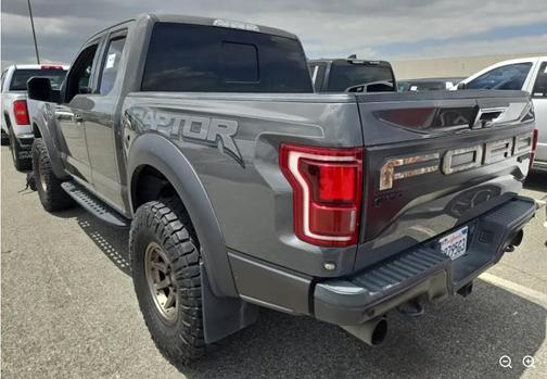 Gray 2018 Ford F-150 Raptor