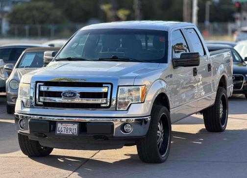 Silver 2014 Ford F-150 XLT