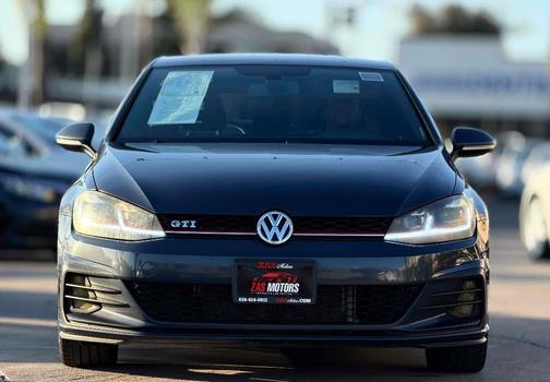 Dark Iron Blue Metallic 2018 Volkswagen Golf GTI 2.0T S 4-Door