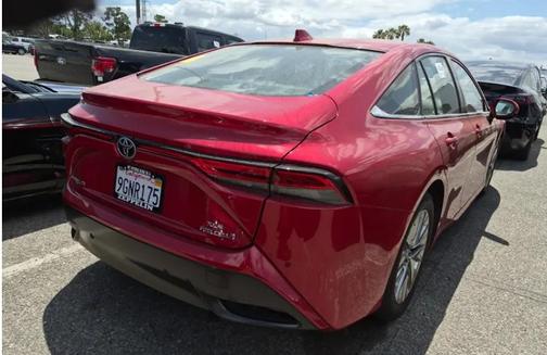 Red 2023 Toyota Mirai XLE