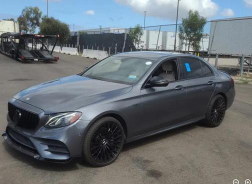 Gray 2017 Mercedes-Benz AMG E 43 Base 4MATIC