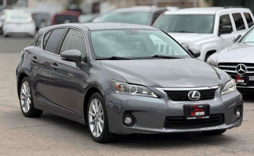 Nebula Gray Pearl 2012 Lexus CT 200h CLEAN TITLE