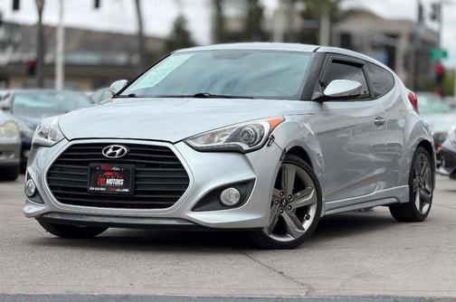 Ironman Silver Metallic 2014 Hyundai Veloster Turbo
