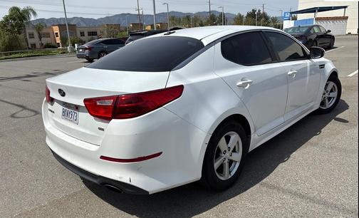 Snow White Pearl 2015 Kia Optima LX