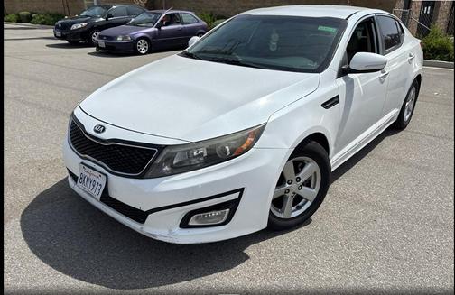 Snow White Pearl 2015 Kia Optima LX