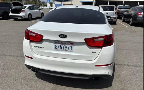 Snow White Pearl 2015 Kia Optima LX
