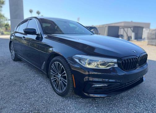 Imperial Blue Metallic 2017 BMW 540 i xDrive