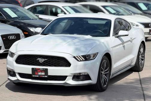 Oxford White 2015 Ford Mustang EcoBoost