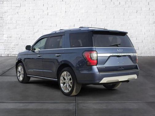 Blue Metallic 2018 Ford Expedition Platinum