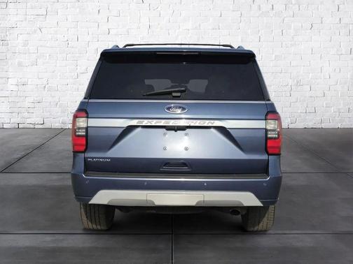 Blue Metallic 2018 Ford Expedition Platinum