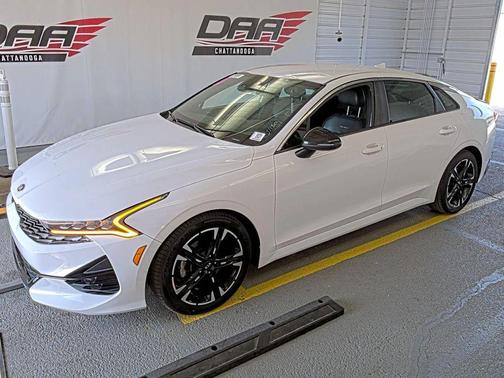 Glacial White Pearl 2021 Kia K5 GT-Line