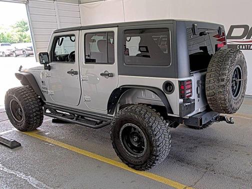 Bright Silver Metallic Clearcoat 2012 Jeep Wrangler Unlimited Sport