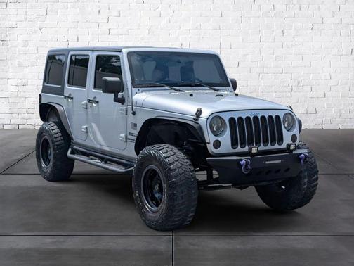 Bright Silver Metallic Clearcoat 2012 Jeep Wrangler Unlimited Sport