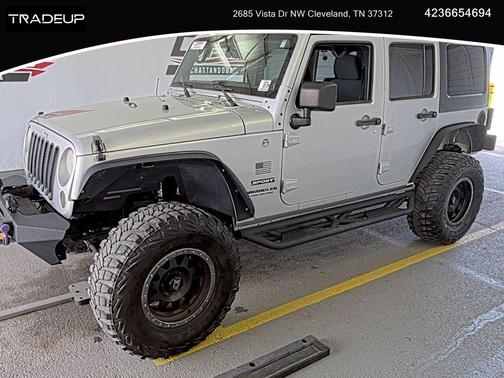 Bright Silver Metallic Clearcoat 2012 Jeep Wrangler Unlimited Sport