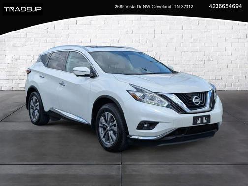Pearl White 2015 Nissan Murano SL SUV
