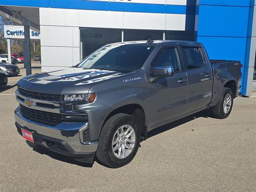 Satin Steel Metallic 2020 Chevrolet Silverado 1500 LT