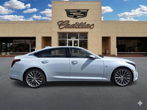 Vibrant White 2026 Cadillac CT5 Premium Luxury RWD