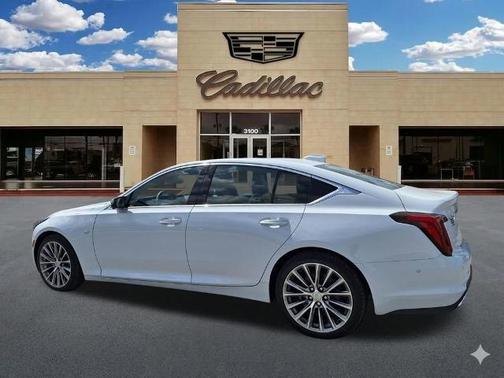 Vibrant White 2026 Cadillac CT5 Premium Luxury RWD
