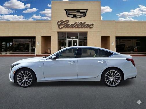 Vibrant White 2026 Cadillac CT5 Premium Luxury RWD