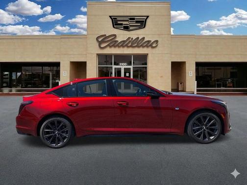 Radiant Red 2026 Cadillac CT5 Sport RWD