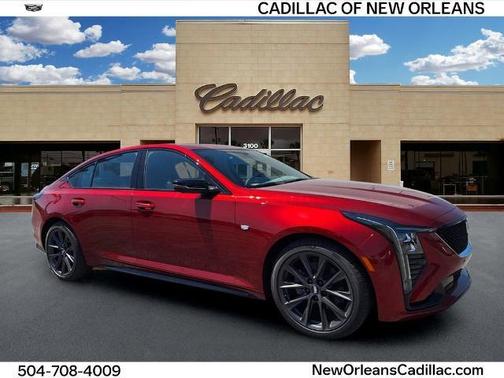Radiant Red 2026 Cadillac CT5 Sport RWD