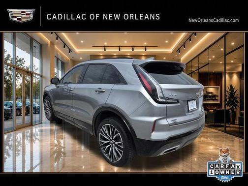 Silver Metallic 2024 Cadillac XT4 Sport