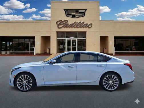 Vibrant White 2026 Cadillac CT5 Premium Luxury RWD