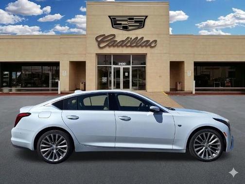 Vibrant White 2026 Cadillac CT5 Premium Luxury RWD