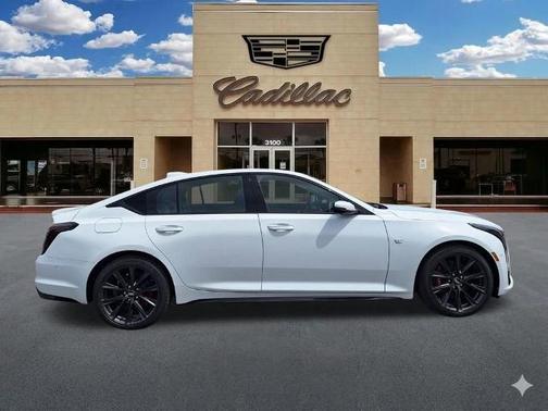 Summit White 2026 Cadillac CT5 Sport RWD