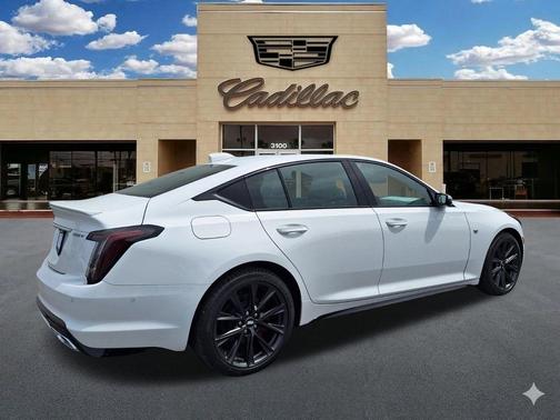 Summit White 2026 Cadillac CT5 Sport RWD
