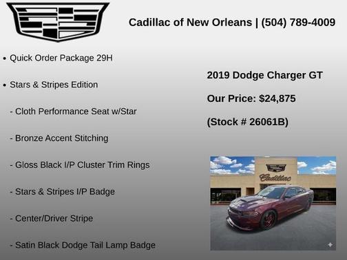Octane Red Pearlcoat 2019 Dodge Charger GT