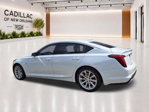 Summit White 2024 Cadillac CT5 Luxury RWD
