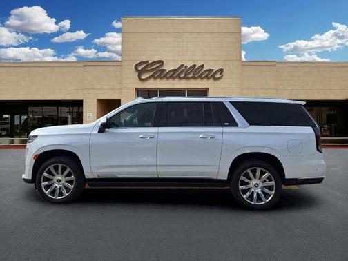 Crystal White Tri-Coat 2024 Cadillac Escalade ESV Premium Luxury Platinum